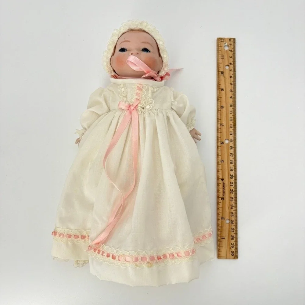 1978 Bye-Lo Baby Doll Reproduction Porcelain Head Cloth Body 12 inch Vintage